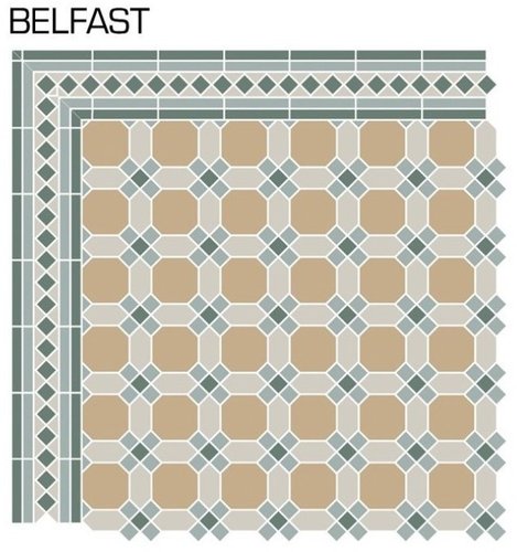 Dauerimprägnierte Feinsteinzeugfliesen " Belfast " auf Anfrage